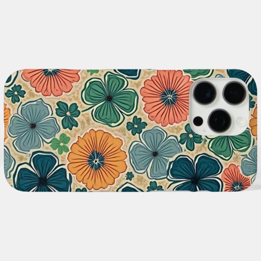 Wildflowers Harmonious Tones Case-Mate iPhone Case (Achterkant (horizontaal))