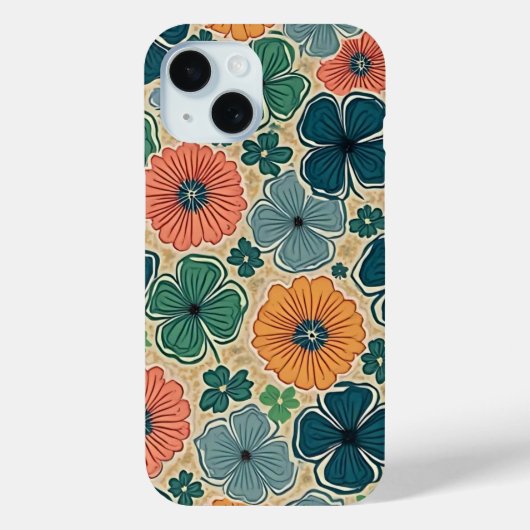 Wildflowers Harmonious Tones Case-Mate iPhone Case (Achterkant)
