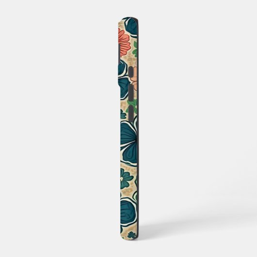 Wildflowers Harmonious Tones iPhone 16 Hoesje (Linkerkant)