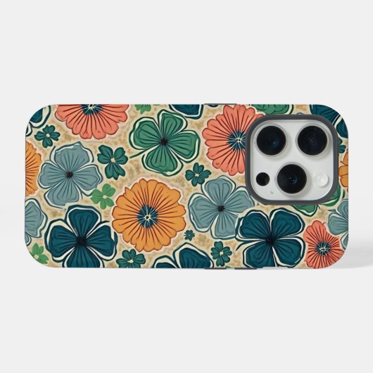 Wildflowers Harmonious Tones iPhone Hoesje (Achterkant horizontaal)