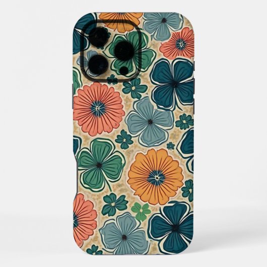 Wildflowers Harmonious Tones iPhone Hoesje (Achterkant)