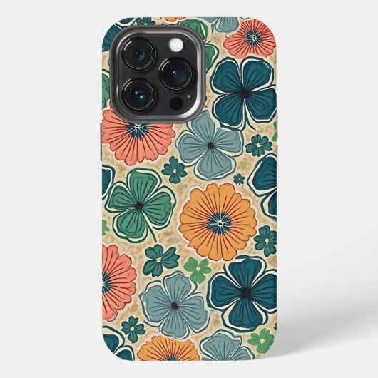 Wildflowers Harmonious Tones iPhone Hoesje (Achterkant)