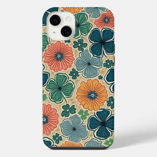 Wildflowers Harmonious Tones iPhone Hoesje (Achterkant)