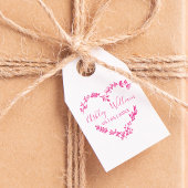 Wildflowers Hart Vormgeving forma Trouwdag Zelfinktende Stempel