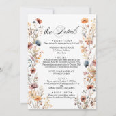 Wildflowers Herfst in de liefde Details op Back We Kaart (Achterkant)