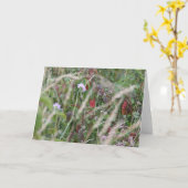 Wildflowers, het Wenskaart van de Heuvels van Kaart (Gele Bloem)