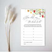 Wildflowers Hoe oud is de bruid om spel te zijn