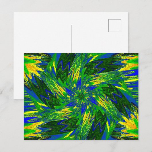 WILDFLOWERS IN PASTELS 13 Briefkaart (Voorkant / Achterkant)