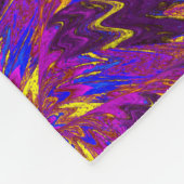 Wildflowers in Pastels 14 Fleece Deken (Hoek)