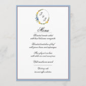 Wildflowers in Primary Colors Menu Kaart (Voorkant)