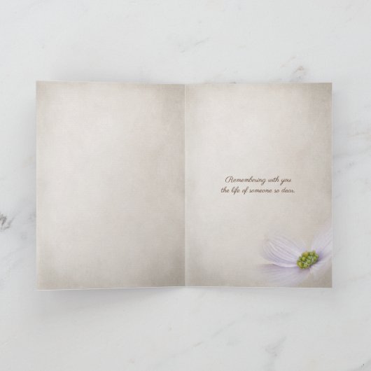 wildflowers in woods kaart (Binnen)