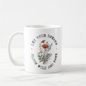  Wildflowers Inspirerend Floral Quote Koffiemok (Links)