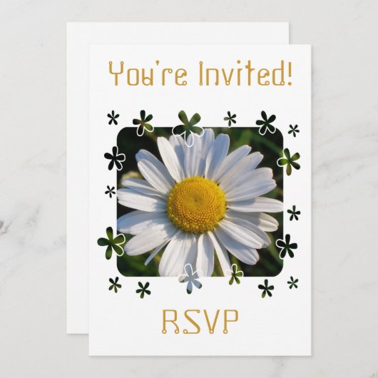 WILDFLOWERS KAART (Voorkant / Achterkant)