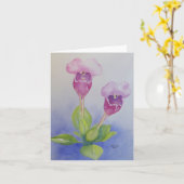 Wildflowers Kaart (Gele Bloem)