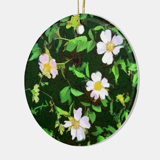 WILDFLOWERS KERAMISCH ORNAMENT (Links)