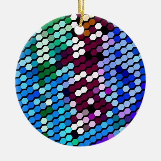 WILDFLOWERS KERAMISCH ORNAMENT (Voorkant)