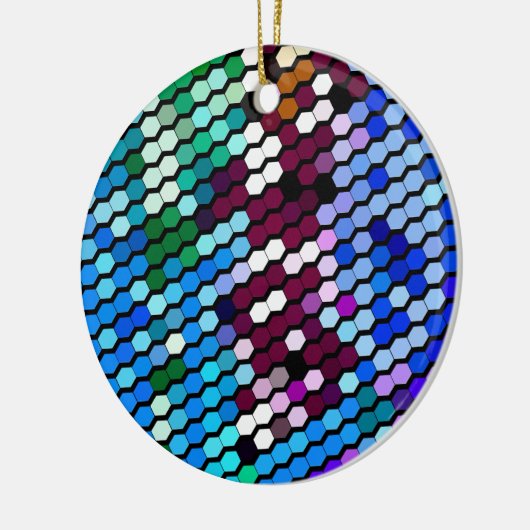 WILDFLOWERS KERAMISCH ORNAMENT (Links)