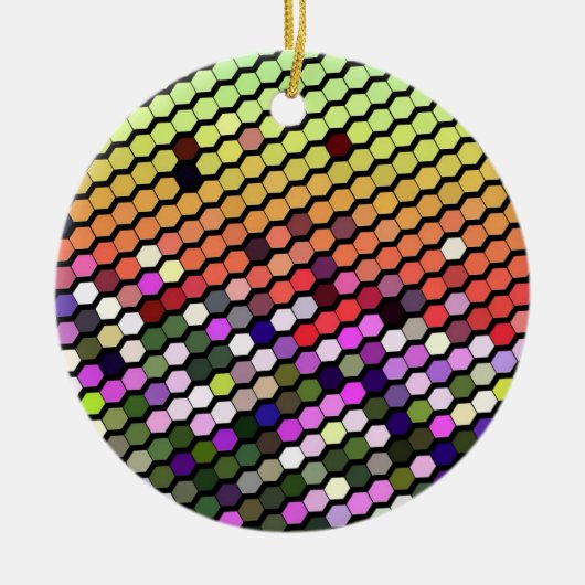 WILDFLOWERS KERAMISCH ORNAMENT (Voorkant)