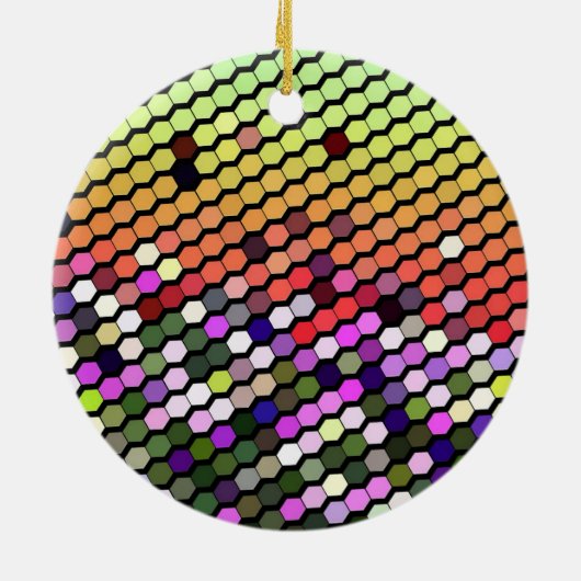 WILDFLOWERS KERAMISCH ORNAMENT (Achterkant)