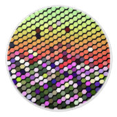 WILDFLOWERS KERAMISCHE KNOP (Voorkant)