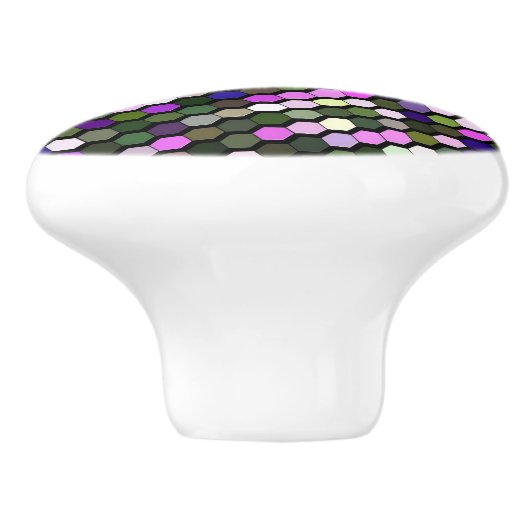 WILDFLOWERS KERAMISCHE KNOP (Zijkant)