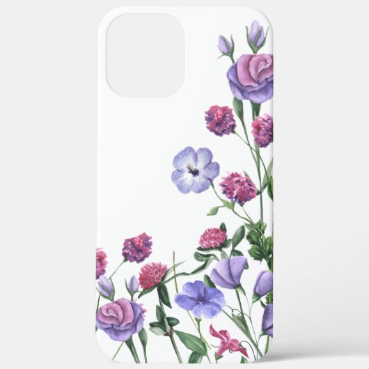 Wildflowers Kleurrijke Vrolijke Tuinbloemen Case-Mate iPhone Case (Achterkant)