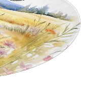 Wildflowers Landscape Business Logo Snijplank (Hoek)