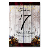 Wildflowers, Linnengoed & Lights - Bourgogne Kaart (Achterkant)