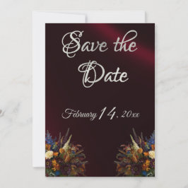 Wildflowers, lint & foto - Bourgogne Save The Date