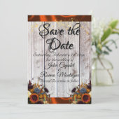 Wildflowers, lint & lichten - koper save the date (Staand voorkant)