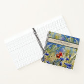 Wildflowers Meadow Geloof in jezelf Dagboek Notitieboek (Binnen)
