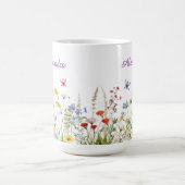 Wildflowers Name Mug Koffiemok (Center)