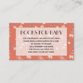 Wildflowers op Terracotta Baby Boek aanvragen Informatiekaartje (Voorkant)