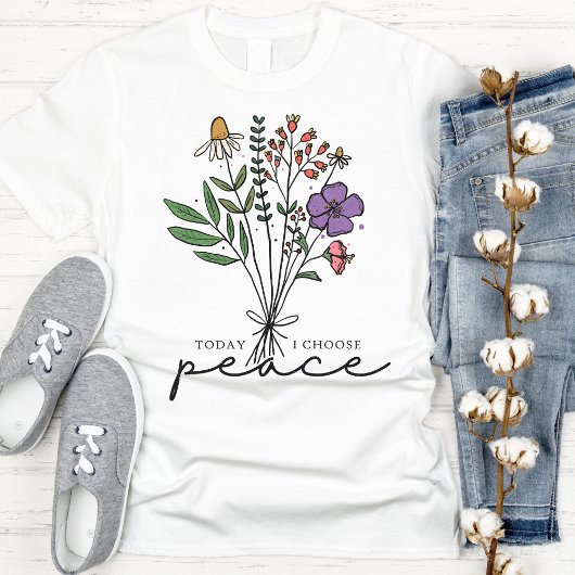   Wildflowers Peace T-shirt