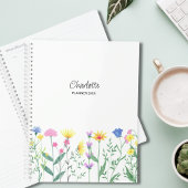 Wildflowers Persoonlijke scriptnaam Planner