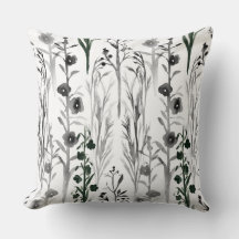 Wildflowers Planten Botanische Waterverf Grassen