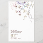 Wildflowers prijslijst flyer (Achterkant)