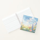 Wildflowers & Quote Notitieboek (Binnen)