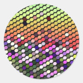 WILDFLOWERS RONDE STICKER (Voorkant)