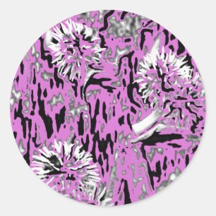 WILDFLOWERS RONDE STICKER