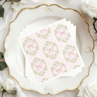Wildflowers roze lint Bow Coquette baby shower