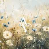 Wildflowers Schilderen Zachte Tonen Bloemen Poster