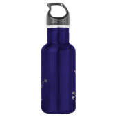 Wildflowers & Stainless Steel Water Bottle Waterfles (Achterkant)