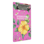 Wildflowers  Tekening / Kuiken, Roze Mini Klembord (Schuin)