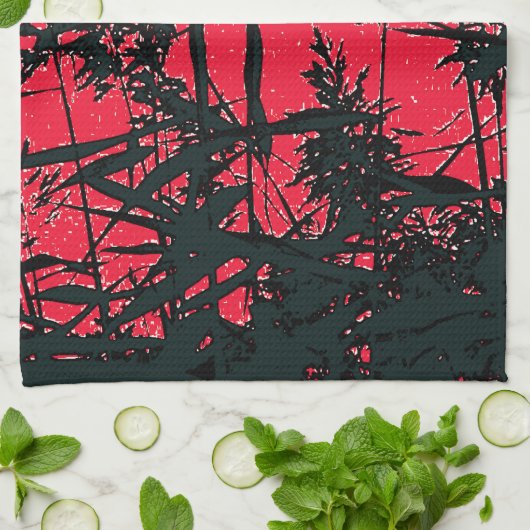 WILDFLOWERS THEEDOEK (Gevouwen)