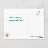 Wildflowers Thinking of You Briefkaart (Achterkant)