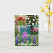 Wildflowers van Alaska Kaart (Gele Bloem)