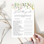 Wildflowers Vind het gast vrijgezellenfeest spel<br><div class="desc">Wildflower Vind het gast vrijgezellenfeest spel Matching games beschikbaar.</div>