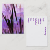 WILDFLOWERS VISITEKAARTJE (Voorkant / Achterkant)