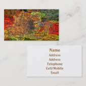 WILDFLOWERS VISITEKAARTJE (Voorkant / Achterkant)